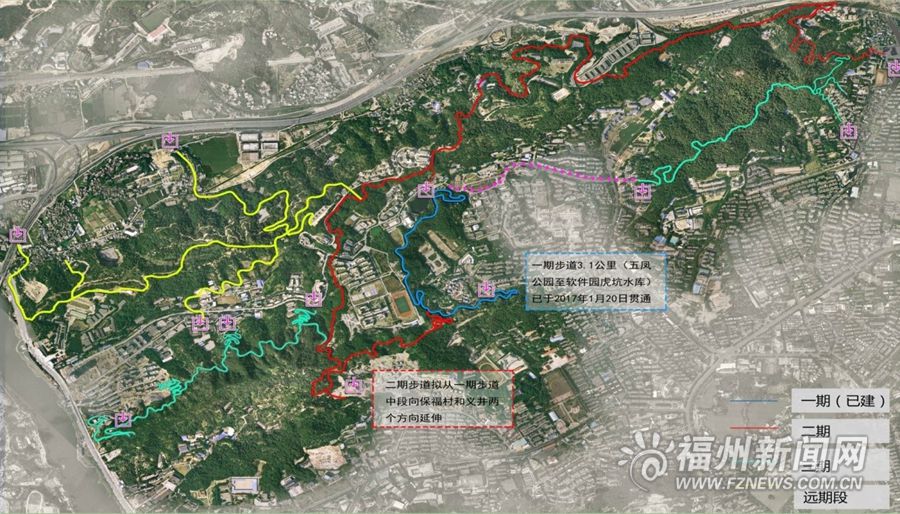 鼓楼福山（郊野）生态公园：林间穿越 城市生态后花园