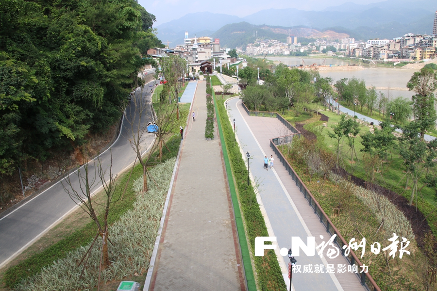 永泰小汤山生态公园：步道建好了　走路上班去