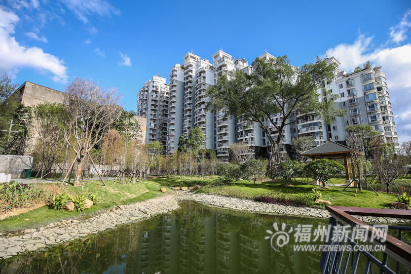 山水绕榕城，串珠公园美
