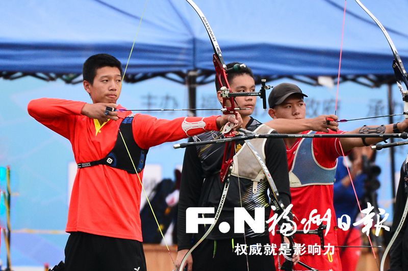 福州健儿在省运会射箭摔跤射击游泳项目上捷报频传 福州健儿在省运会射箭摔跤射击游泳项目上捷报频传