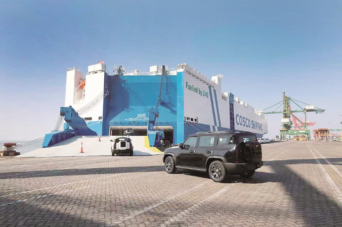 2025年福州港新开通4条“一带一路”“金砖国家”滚装直航航线